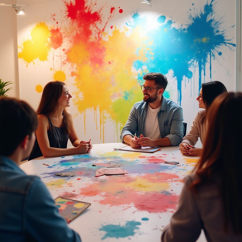 Trabajo en equipo y creatividad